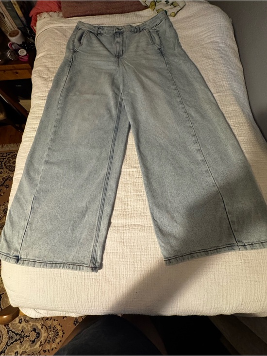 Celebrity Pink Denim - Celebrity Pink Juniors SIZE  15/32 Low Rise Wide Leg Double Waist Jeans Boho